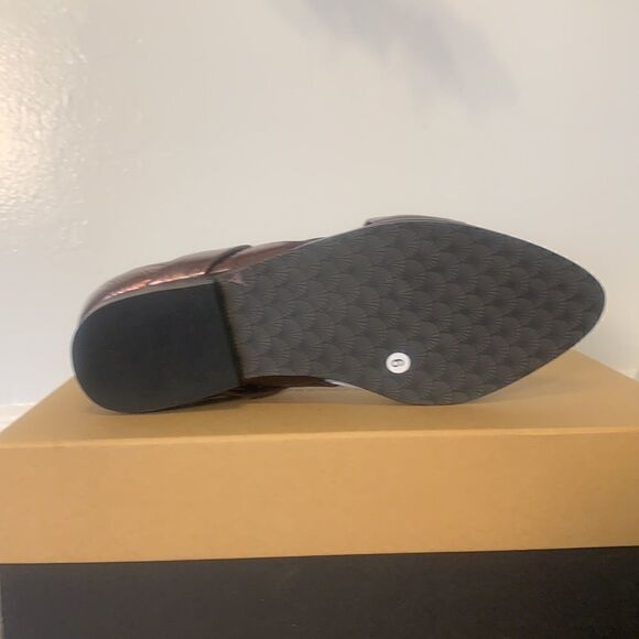 Kelsi Dagger Brooklyn leather classic flat size 6 new in box - Picture 4 of 6